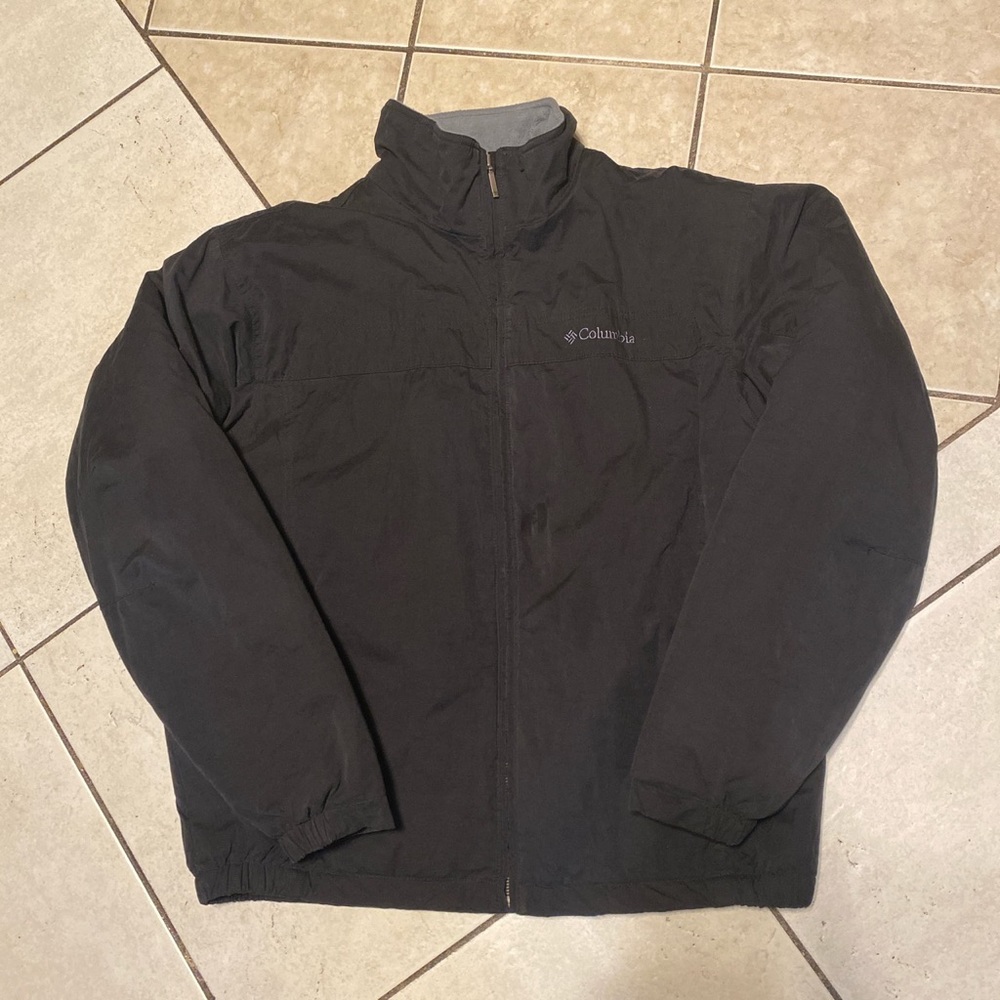 Columbia thick winter fleece lined jacket.